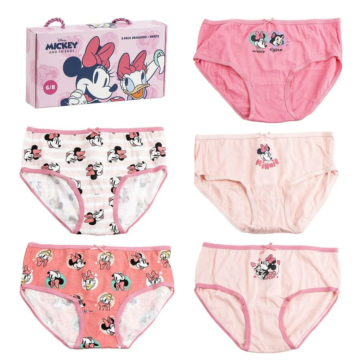 Pack de culottes pour fille minnie mouse multicouleur 5 unites s074170694. Notre mission chez Diaytar : démocratiser l'accès aux produits extraordinaires, sans rogner sur le design ou la qualité.