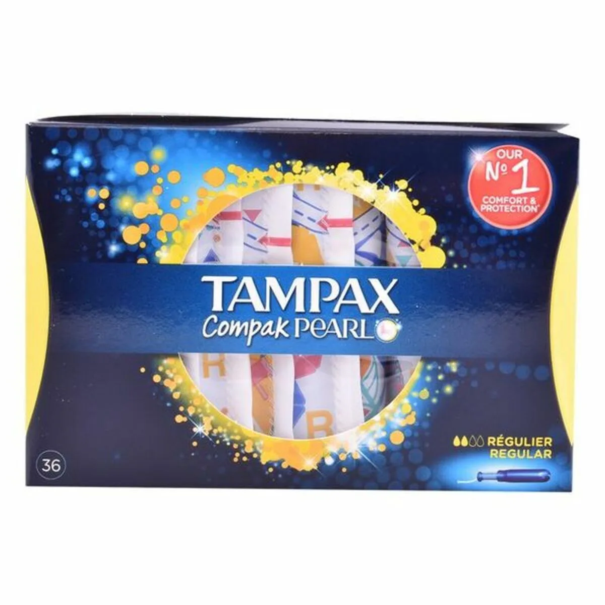 Pack de tampons pearl regular tampax tampax pearl compak 36 uds 36 unites s056087920. L'ambition de Diaytar : devenir votre boutique en ligne de référence pour tous les produits qui améliorent votre vie