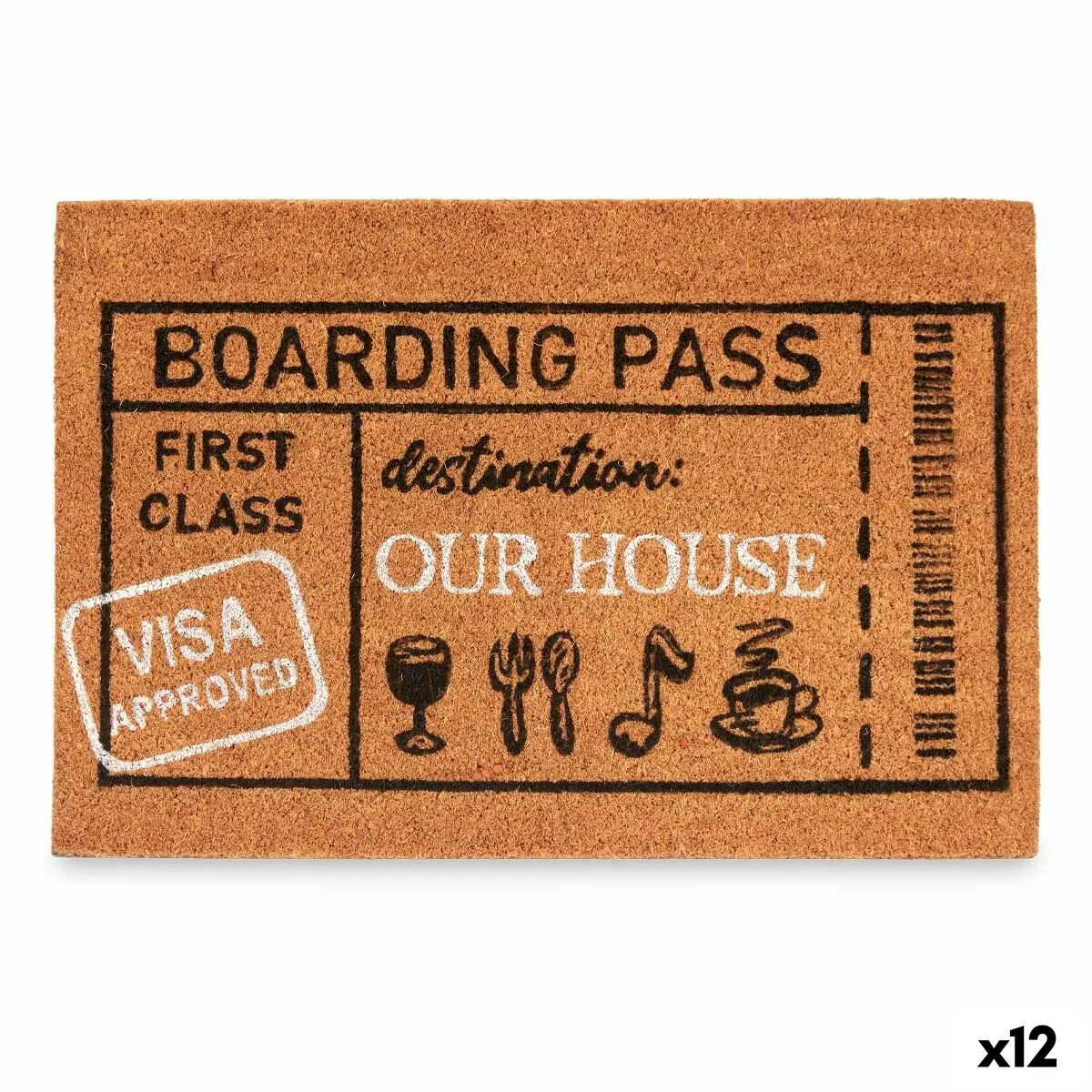 Paillasson boarding pass naturel 60 x 1 x 40 cm 12 unites s363062057. Bien plus qu'un site, Diaytar est un club. Le club de ceux qui savent reconnaître la valeur d'un produit exceptionnel.