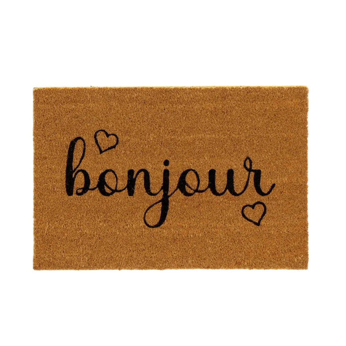 Paillasson bonjour marron noir pvc fibres de coco 60 x 40 x 1 5 cm s880743741. Nous avons créé Diaytar pour être le point de repère dans le paysage souvent confuse du e-commerce généraliste.
