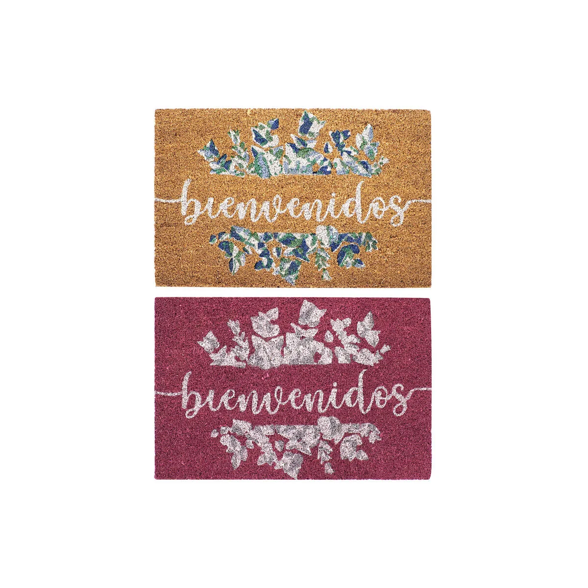 Paillasson dkd home decor gris rose marron caoutchouc blanc 2 unites fibres de coco 60 x 40 x 1 5 cm s303028492. Diaytar, c'est la rencontre parfaite entre modernité et authenticité.