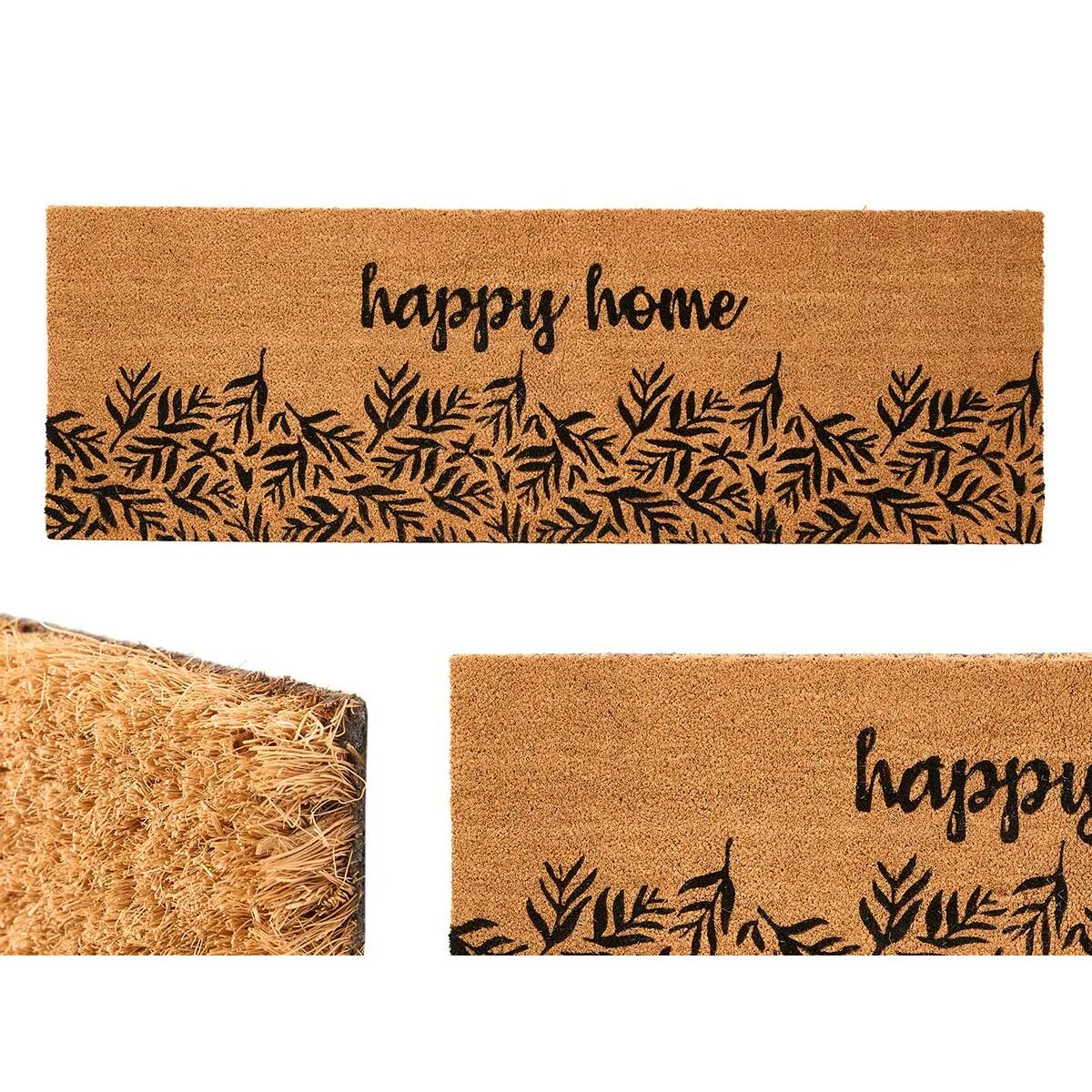 Paillasson happy home naturel pvc fibres de coco 120 x 1 x 40 cm 6 unites s363311880. Diaytar mise sur l'intelligence collective : notre communauté nous guide pour dénicher les produits les plus plébiscités.