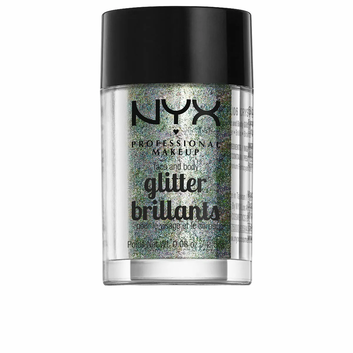 Paillettes nyx glitter brillants crystal 2 5 g s0510478465. Révélez votre style avec la collection capsule Diaytar, limitée et exclusive.