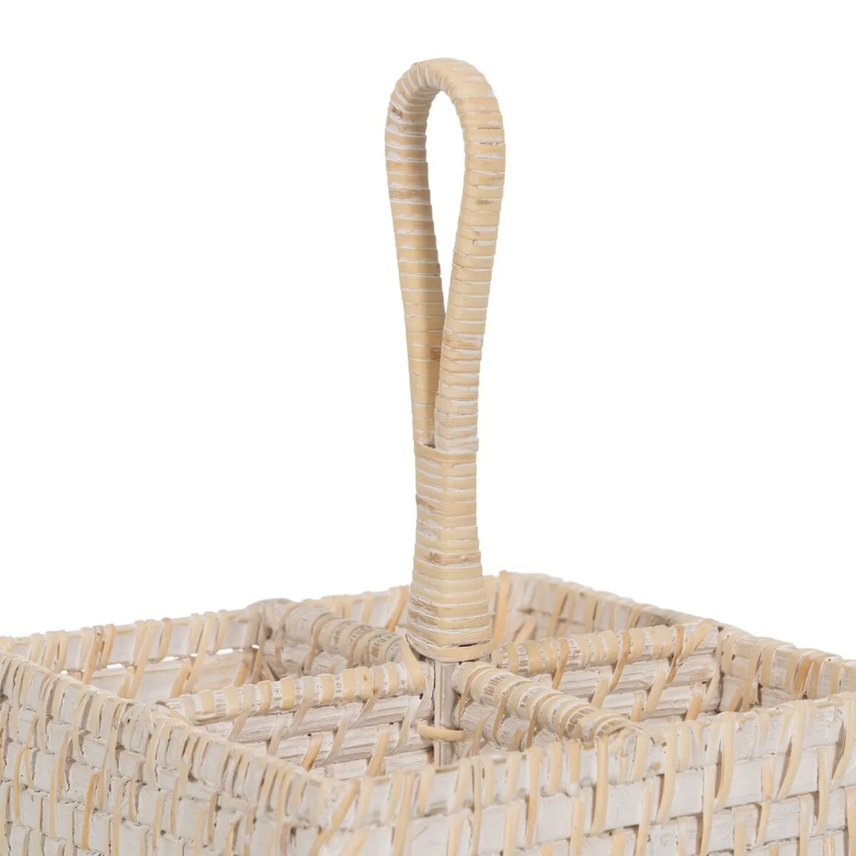 Panier a couverts blanc bambou rotin 19 x 19 x 27 cm s880617172. Diaytar, le nom qui garantit que chaque produit, du plus technologique au plus basique, a été choisi avec goût et exigence