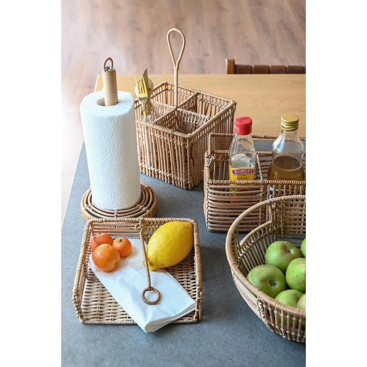 Panier a couverts dkd home decor marron fer 20 x 10 x 12 cm s306079926. Diaytar Fashion : Soyez à la pointe de la mode avec nos collections exclusives.