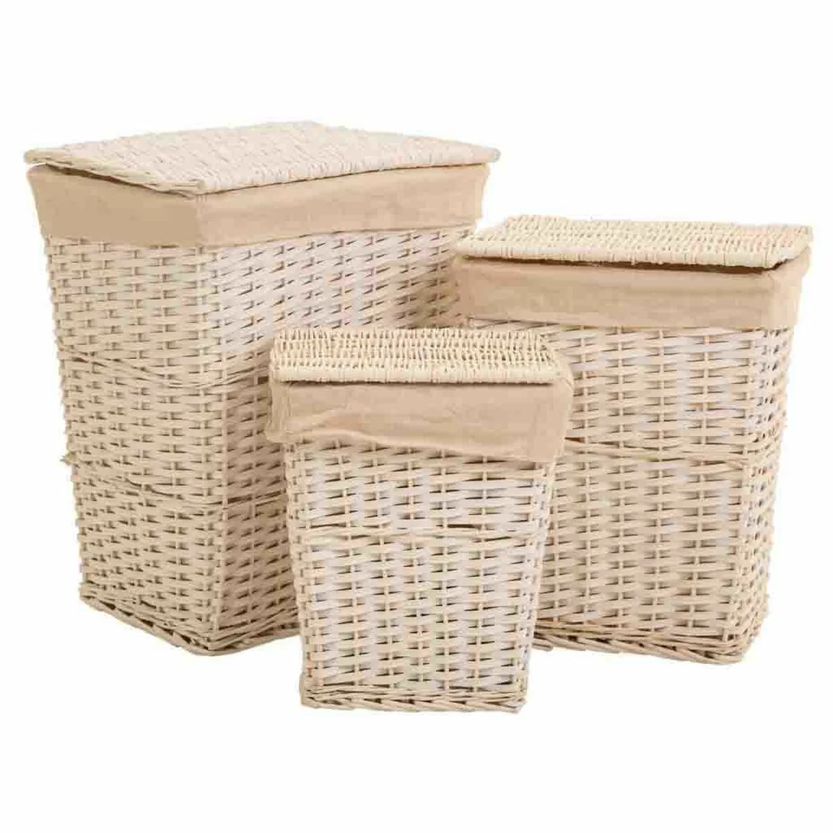 Panier a linge alexandra house living blanc osier bois de saule 36 x 54 x 45 cm 37 x 28 x 46 cm 30 x 22 x 38 cm 3 pieces d163033624. Diaytar vous propose une sélection pointue de produits électroniques innovants et d'articles maison qui transforment votre quotidien