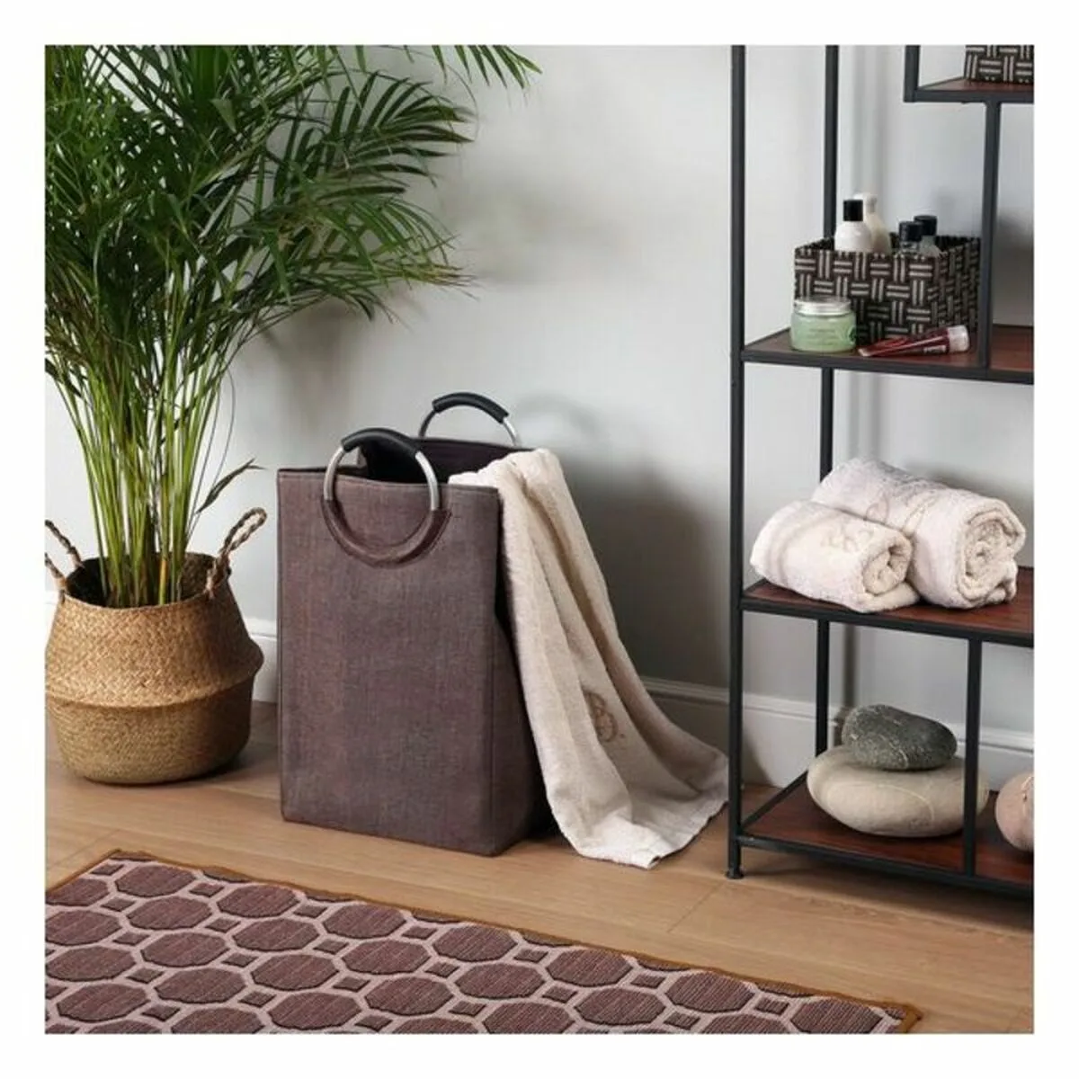 Panier a linge avec des poignees minimaliste 30 x 55 x 36 cm s340322150. Notre philosophie Diaytar : vous offrir une plateforme unique où produits généraux, tendances et technologies convergent harmonieusement