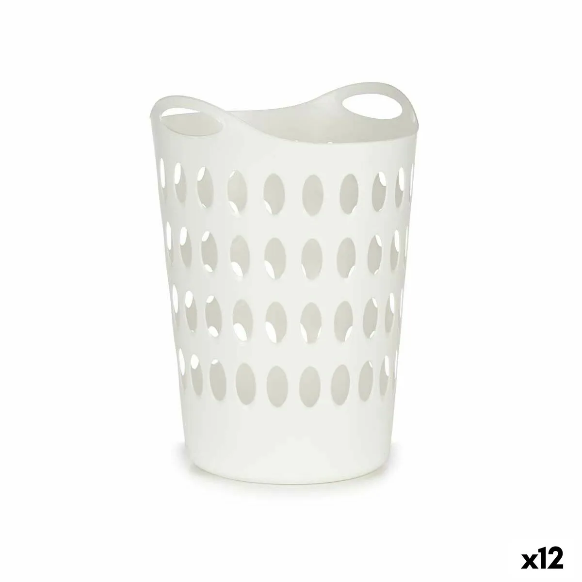 Panier a linge blanc plastique 50 l 44 x 56 x 41 cm 12 unites s362458710. Transformez votre intérieur avec les produits déco Diaytar !