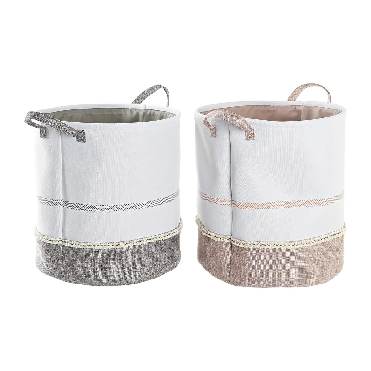 Panier a linge dkd home decor gris rose polyester 39 x 39 x 41 cm 2 unites s302905874. Nous croyons en la magie des objets. Chez Diaytar, chaque produit a le pouvoir de transformer une routine en moment précieux.
