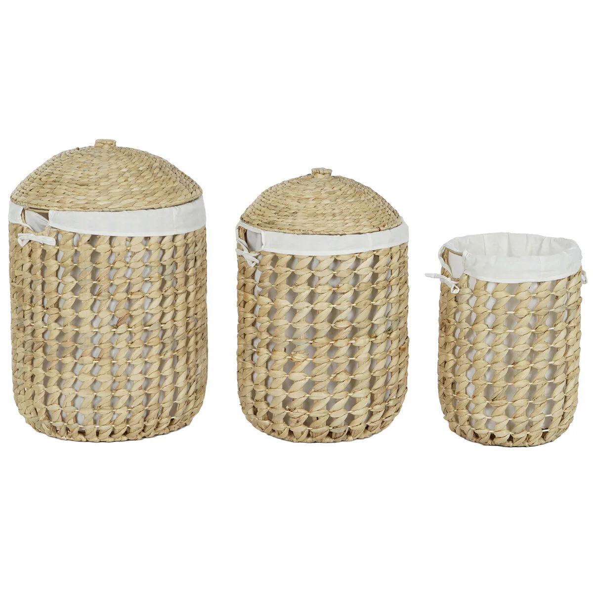 Panier a linge home esprit blanc naturel 3 pieces 46 x 46 x 69 cm s305442374. Diaytar se positionne comme le carrefour des produits innovants, qu'ils relèvent de la tech, de la maison ou du quotidien