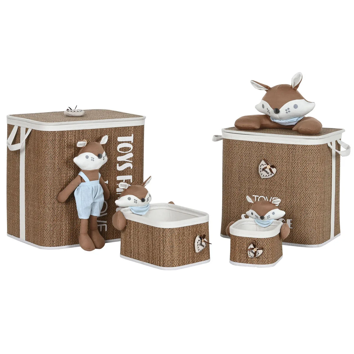 Panier a linge home esprit bleu marron naturel enfant 44 x 44 x 45 cm 4 pieces s305719822. Nous avons bâti Diaytar sur un principe simple : offrir le meilleur des produits généraux et électroniques sans élitisme