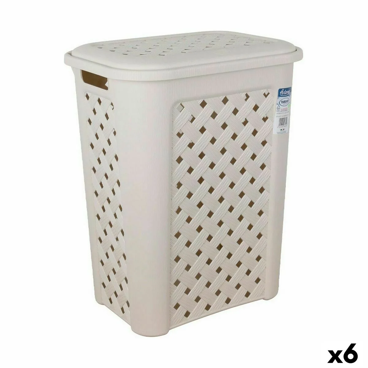 Panier a linge tontarelli arianna avec couvercle beige 37 5 x 27 5 x 47 cm 6 unites s222833884. Diaytar, c'est l'art de la sérendipité appliqué au e-commerce : vous venez pour une chose, vous repartez avec l'objet de vos rêves.