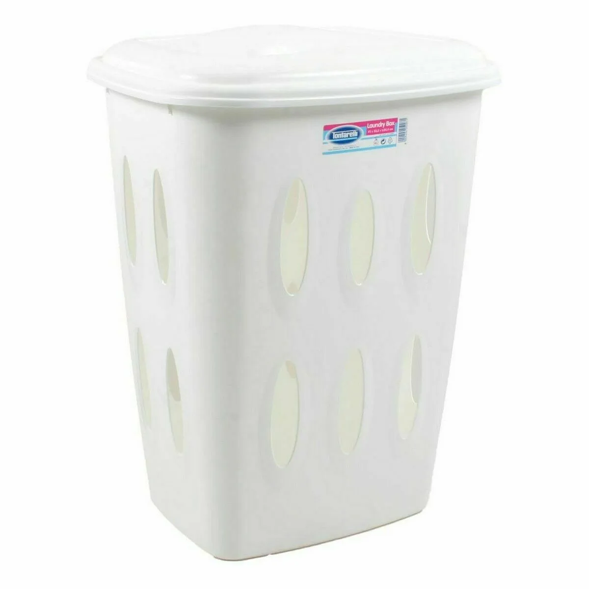 Panier a linge tontarelli laundry avec couvercle 45 l blanc 41 x 33 2 x 54 5 cm 12 unites s222830752. Diaytar : Parce que vos goûts sont éclectiques, notre offre de produits l'est tout autant. Explorez sans modération.
