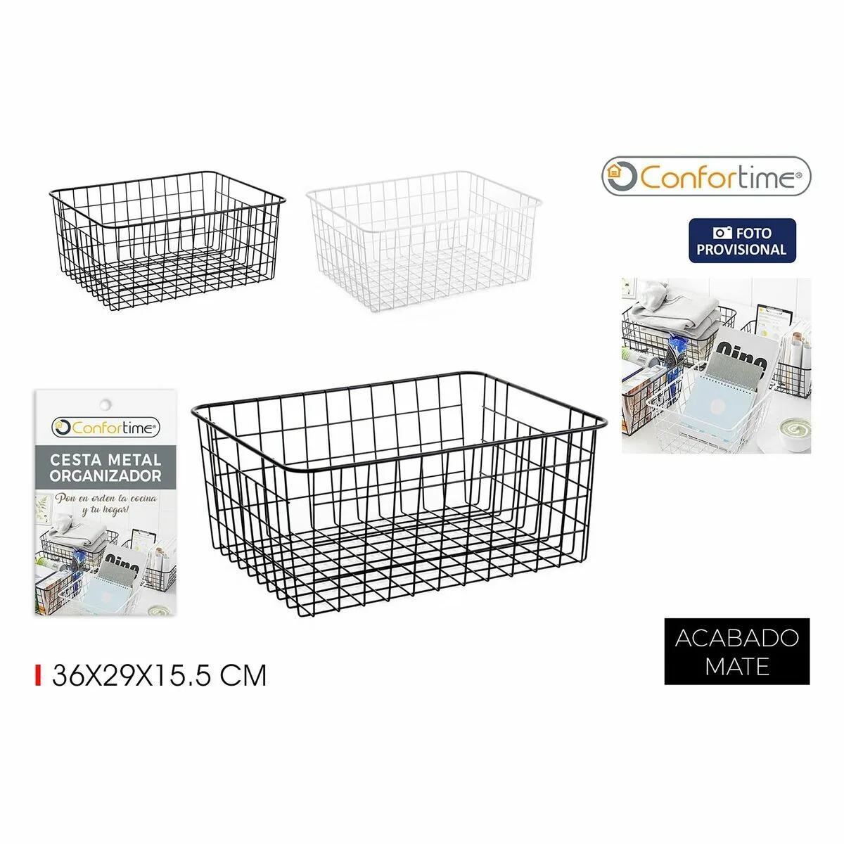 Panier multi usages confortime 36 x 29 x 15 5 cm 12 unites s223093653. Diaytar, une vision du shopping en ligne où chaque catégorie de produits, de la high-tech au généraliste, est traitée avec excellence
