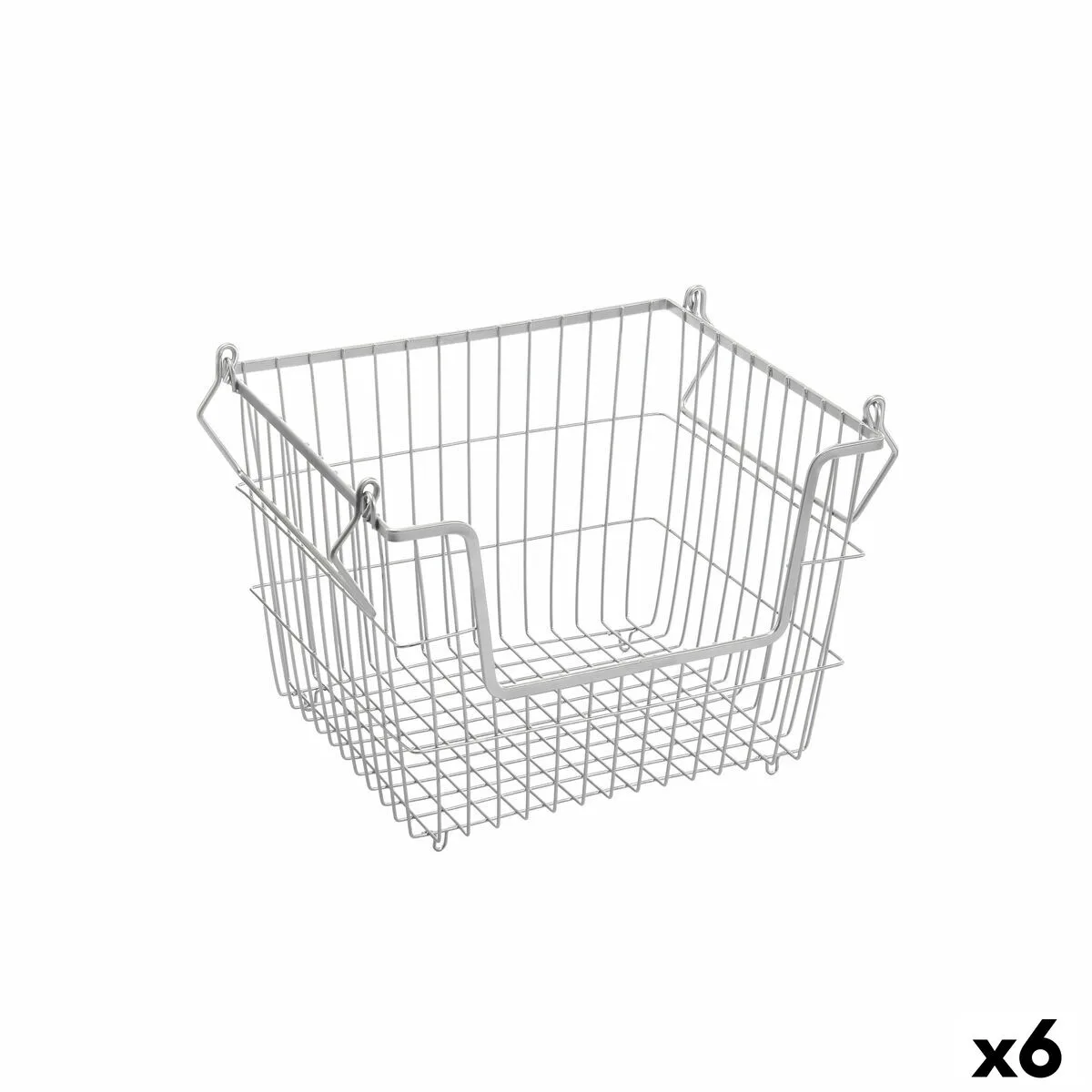 Panier multi usages confortime gris metal 32 x 27 x 23 cm 6 unites s223584349. Diaytar, c'est la promesse tenue d'un e-commerce où l'émerveillement devant un produit simple est encore possible.