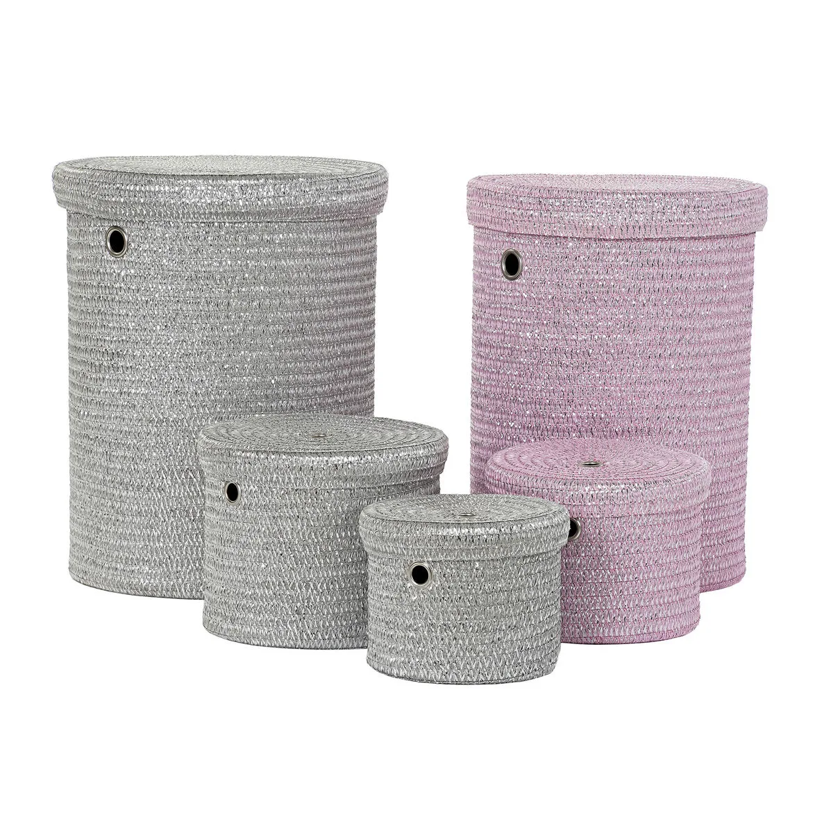Panier multi usages dkd home decor gris rose polypropylene 42 x 42 x 52 5 cm 4 kg s301865081. Diaytar cultive l'art de la surprise en vous proposant constamment de nouveaux produits généraux et high-tech inattendus