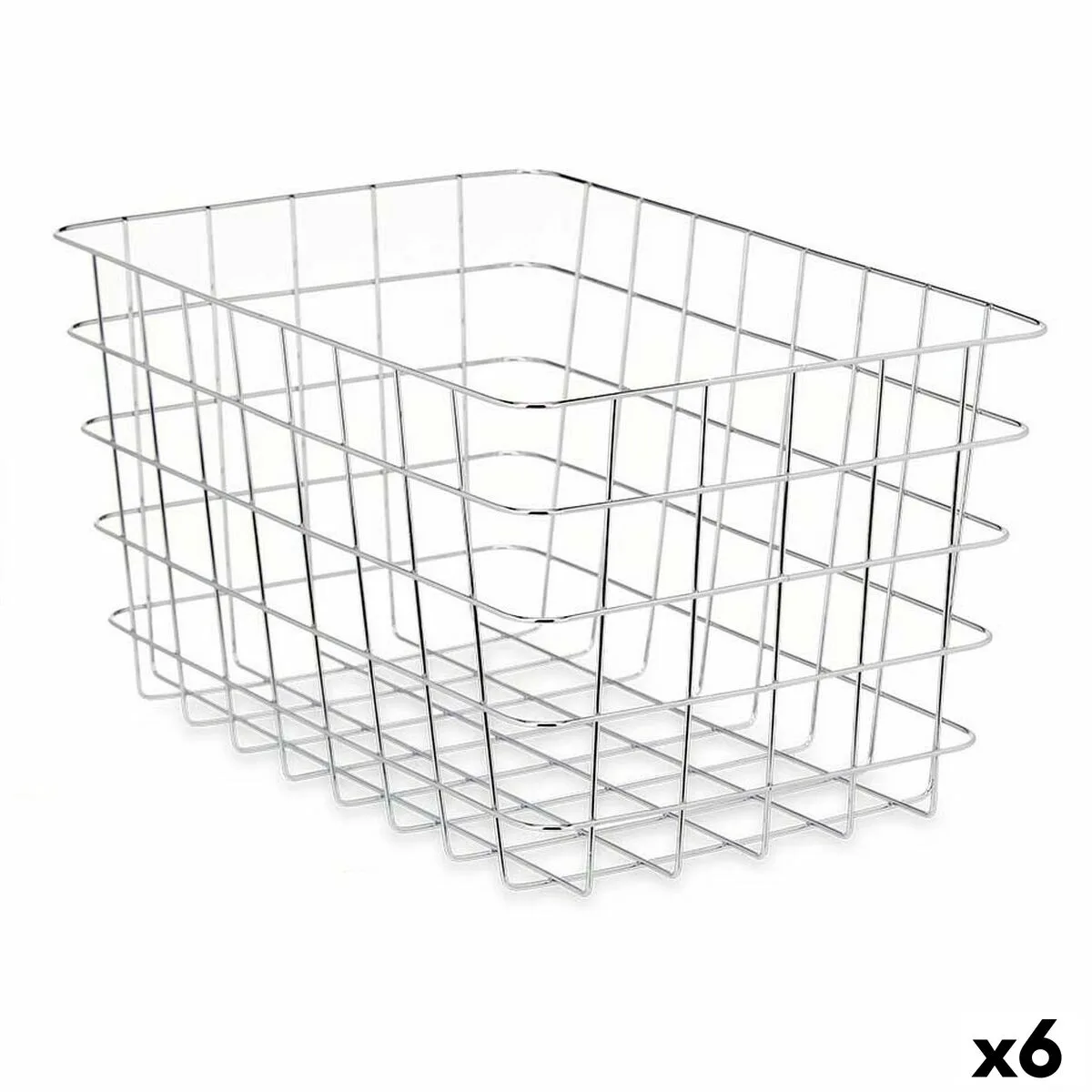 Panier multi usages kinvara w5759k l chrome argente argent metal 38 x 21 x 26 cm rectangulaire 6 unites s362941669. Avec Diaytar, faites le plein d'idées et de produits ingénieux pour toutes les pièces de votre maison et tous les aspects de votre vie