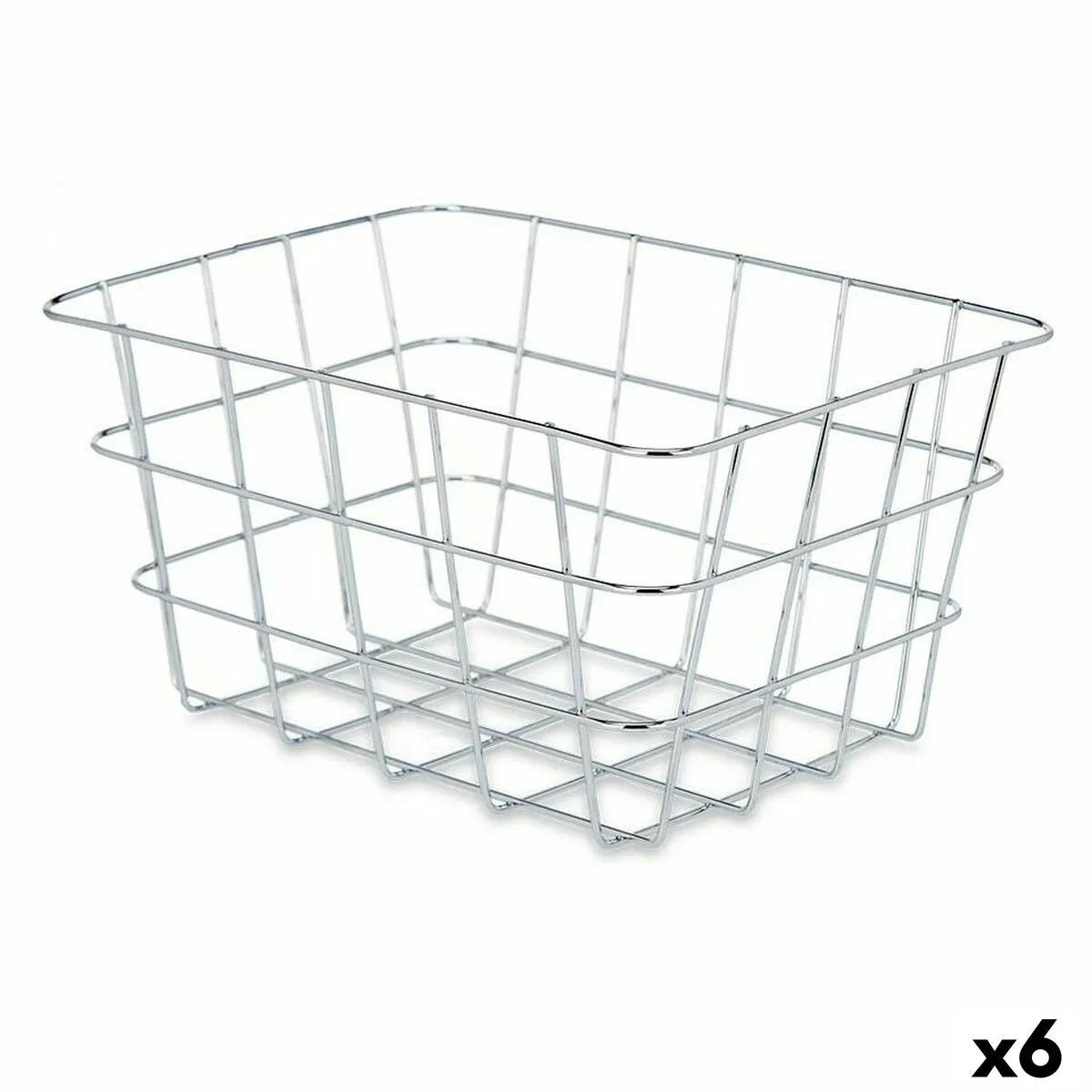 Panier multi usages kinvara w5759k s chrome argente argent metal 24 x 12 5 x 18 5 cm rectangulaire 6 unites s362942037. Notre algorithme préféré chez Diaytar ? L'humain. Car rien ne remplace le coup de cœur pour un produit exceptionnel.
