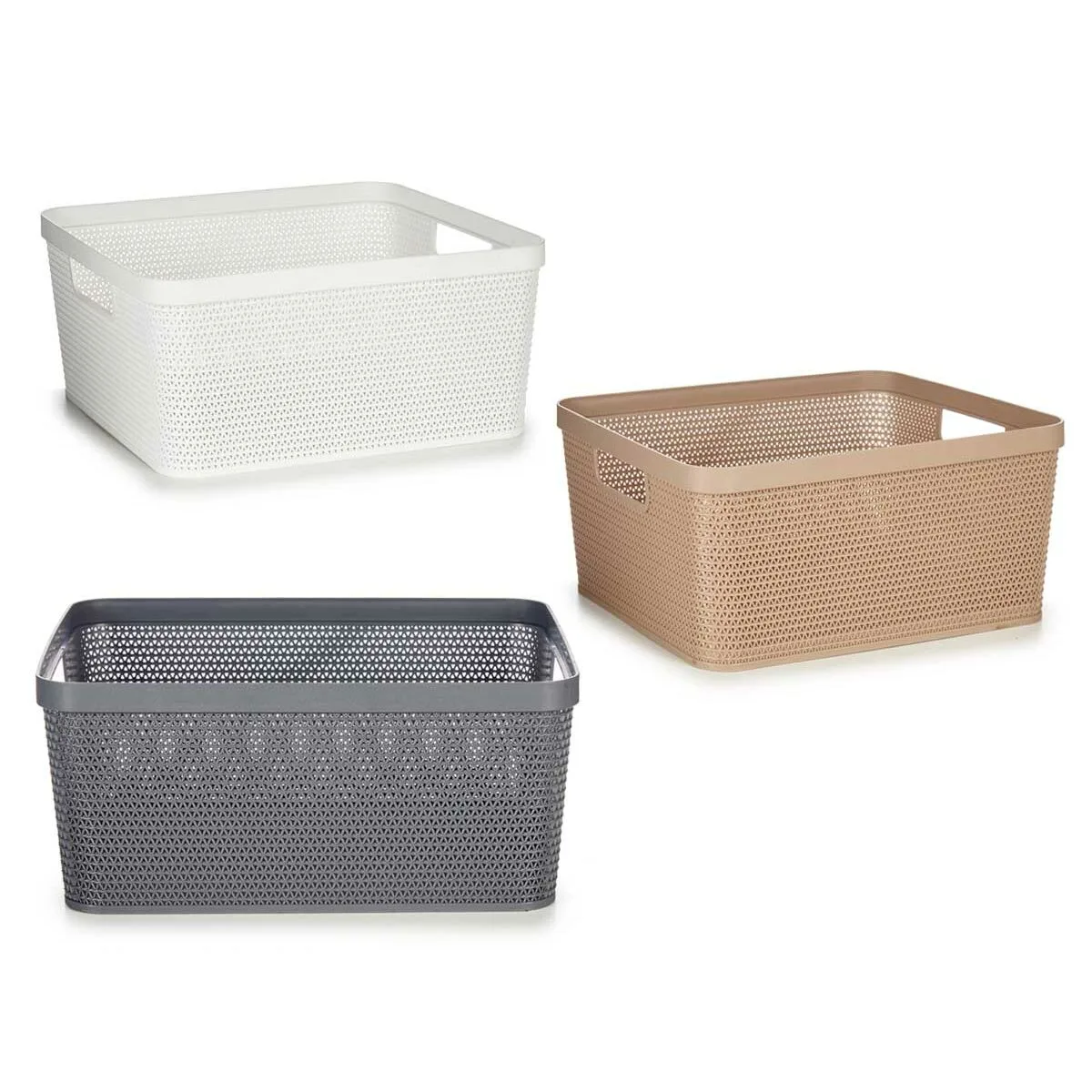 Panier multi usages kipit 4730 blanc beige gris plastique 10 l 36 x 15 x 29 cm 18 unites s362447753. Notre équipe chez Diaytar est une brigade de passionnés, toujours en chasse pour dénicher la perle rare qui vous fera vibrer.