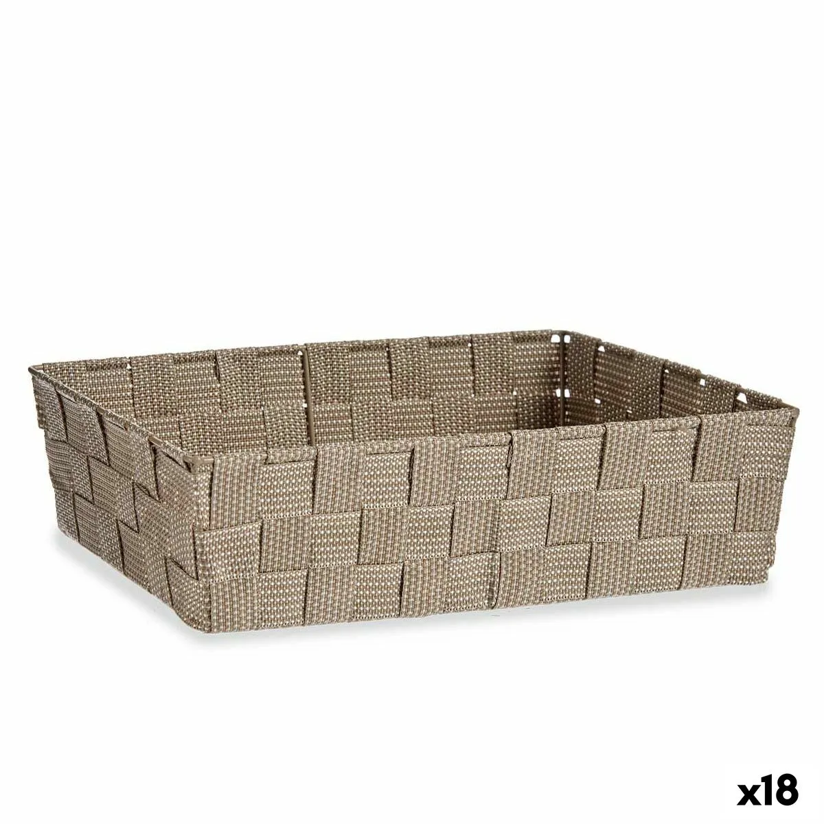Panier multi usages kipit a3 6885 beige tissu 3 8 l 34 x 8 5 x 21 cm 18 unites s362569155. Votre garde-robe mérite le style Diaytar - Découvrez nos nouveautés !