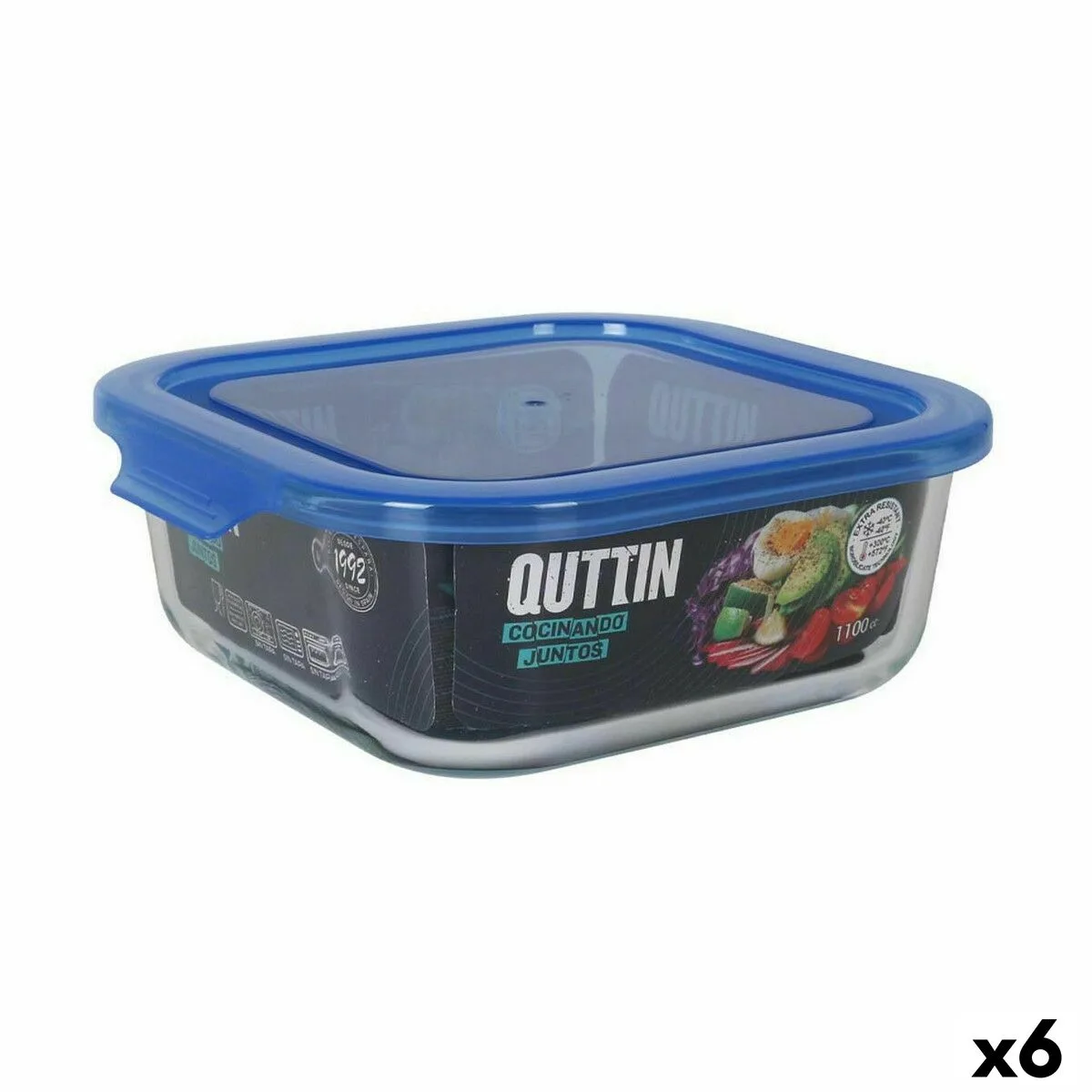 Panier repas carre avec couvercle quttin bleu 1 1 l 6 unites s223267945. Diaytar se positionne comme le carrefour des produits innovants, qu'ils relèvent de la tech, de la maison ou du quotidien