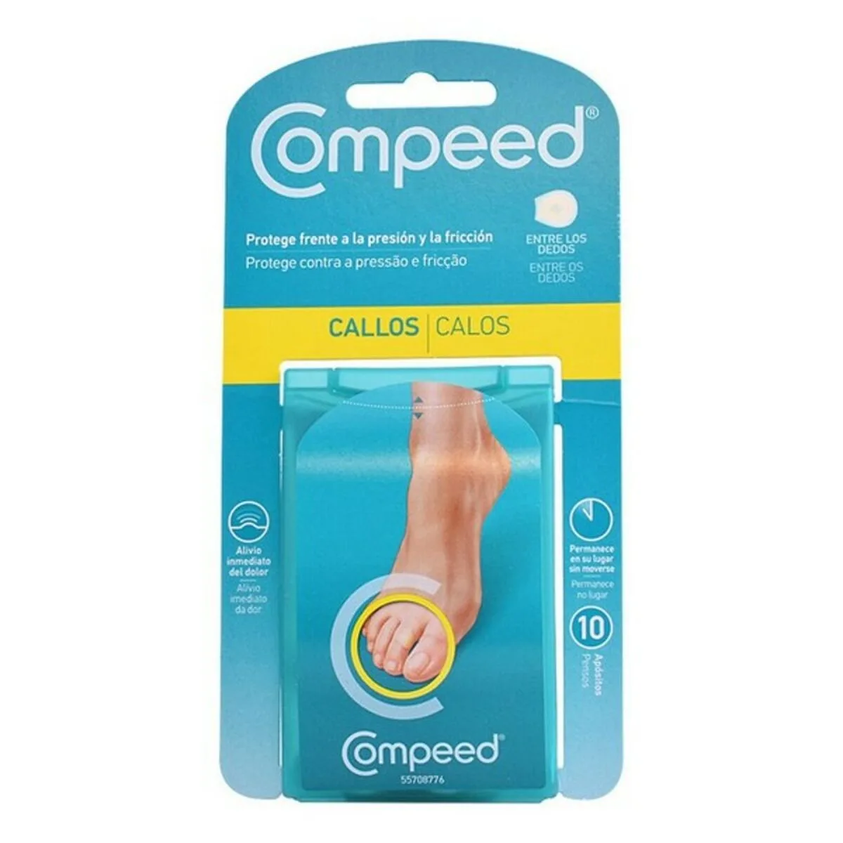Pansements pour callosites compeed callos 10 uds s056557825. Diaytar s'adapte à vos besoins avec une gamme complète et variée.