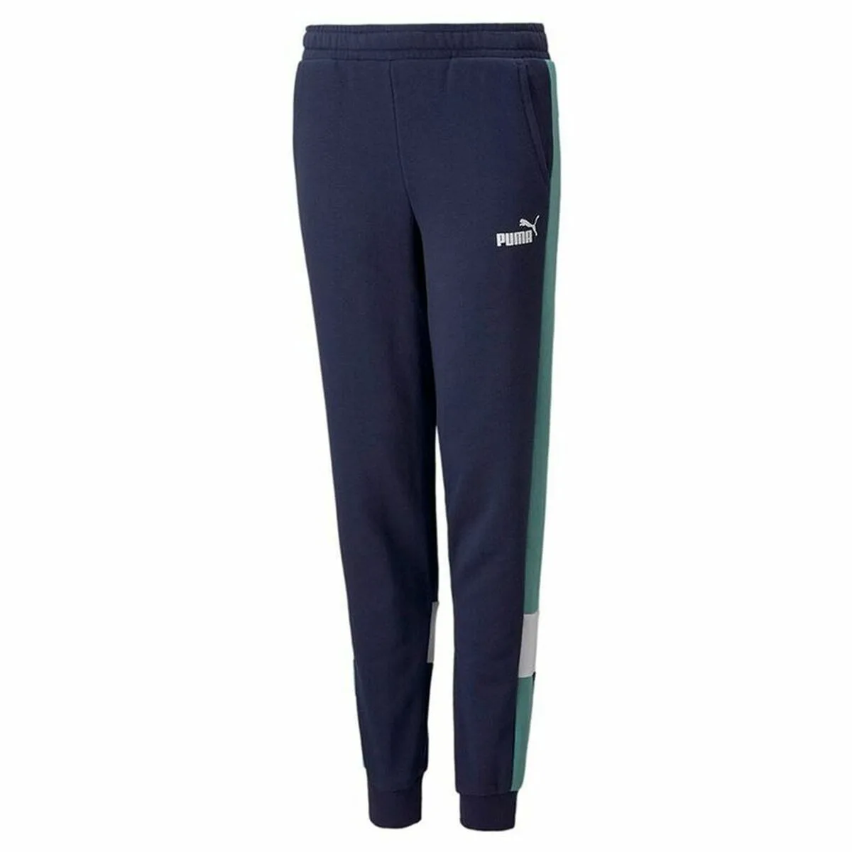 Pantalons de survetement pour enfants puma essential colorblock b bleu fonce s644171889. Chez Diaytar, chaque détail compte pour votre satisfaction totale.