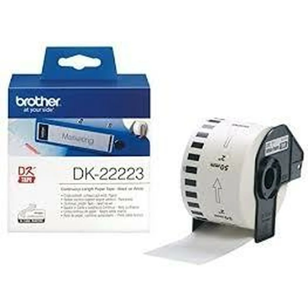 Papier continu pour imprimantes brother dk 22223 blanc 50 mm x 30 48 m noir 3 unites s842835953. Chez Diaytar, chaque achat est une expérience unique. Explorez notre sélection premium !