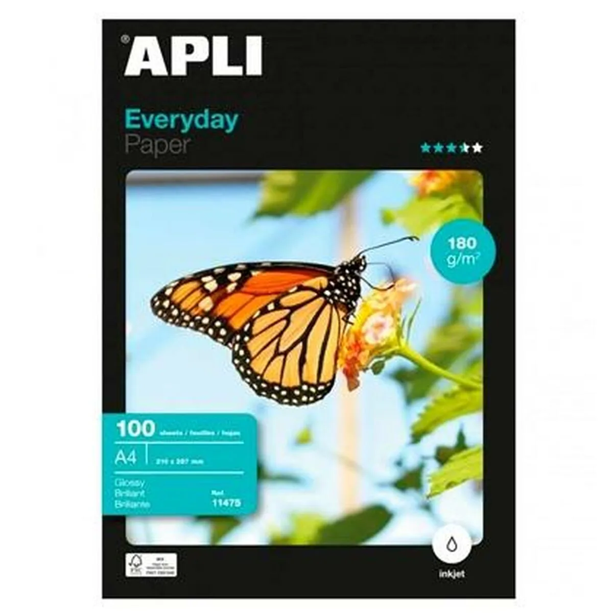 Papier photo glace apli 11475 s990129917. Votre style, votre personnalité, nos produits : bienvenue chez Diaytar !