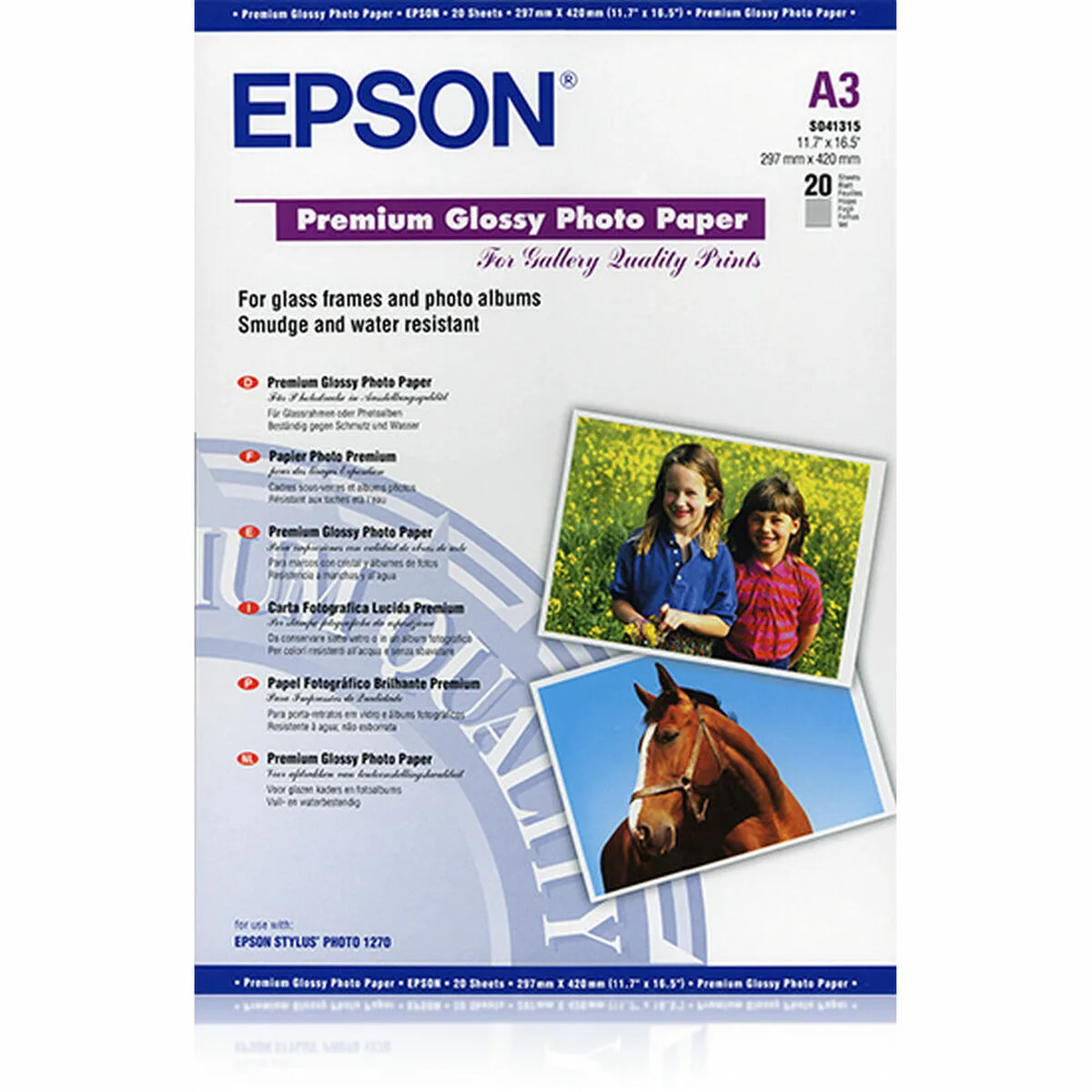 Papier photo glace epson 2357125 a3 20 volets m050765388. Nous avons bâti Diaytar sur la conviction qu'un produit génial n'a pas de prix, mais devrait avoir un prix accessible.