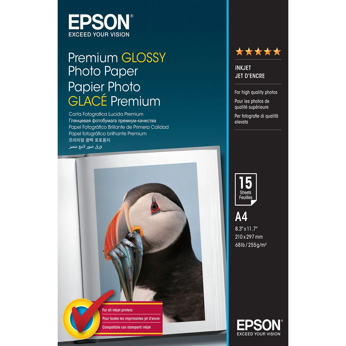 Papier photo glace epson 235b591 a4 1 unite m050767054. Bienvenue dans l'ère du shopping conscient. Diaytar privilégie des produits avec une éthique et un impact positif.
