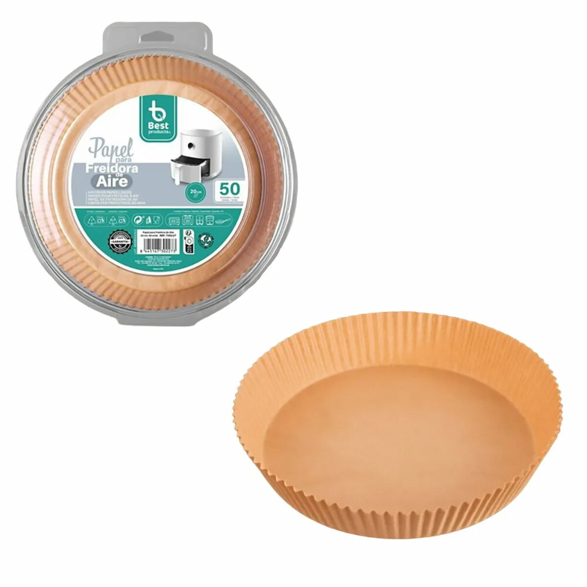 Papier pour friteuse a air best products green 730227 o 20 cm rond 50 unites s792088614. Notre mantra chez Diaytar : un produit, un sourire. Nous mesurons notre succès à votre satisfaction instantanée.