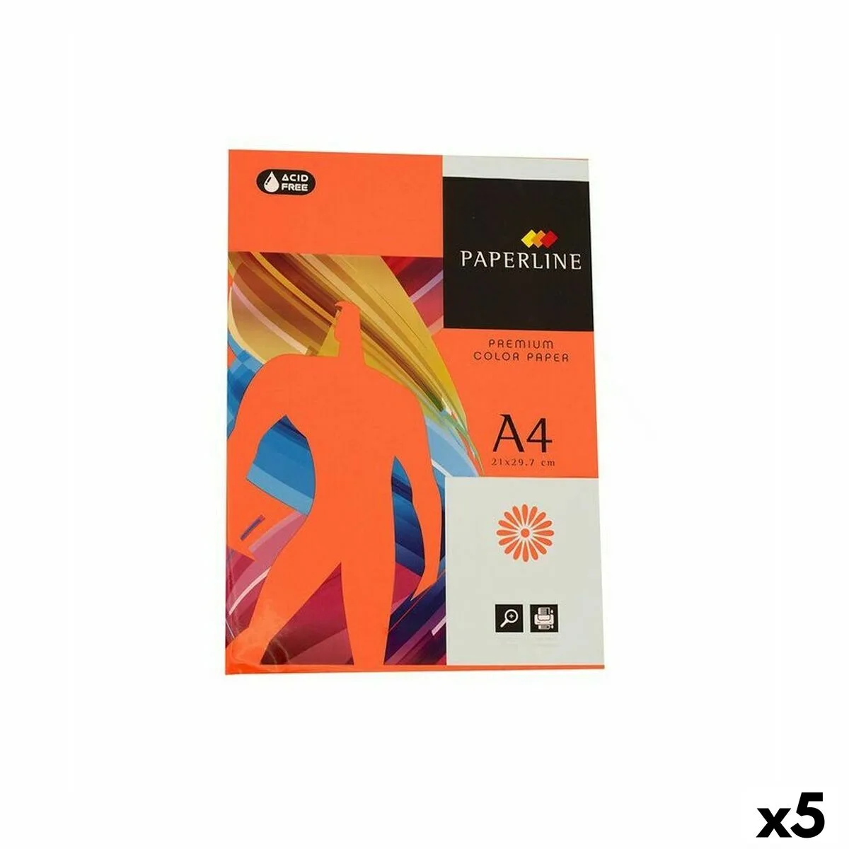 Papier pour imprimante fabrisa paperline a4 500 volets orange 5 unites s843121611. Chez Diaytar, chaque détail compte pour votre satisfaction totale.