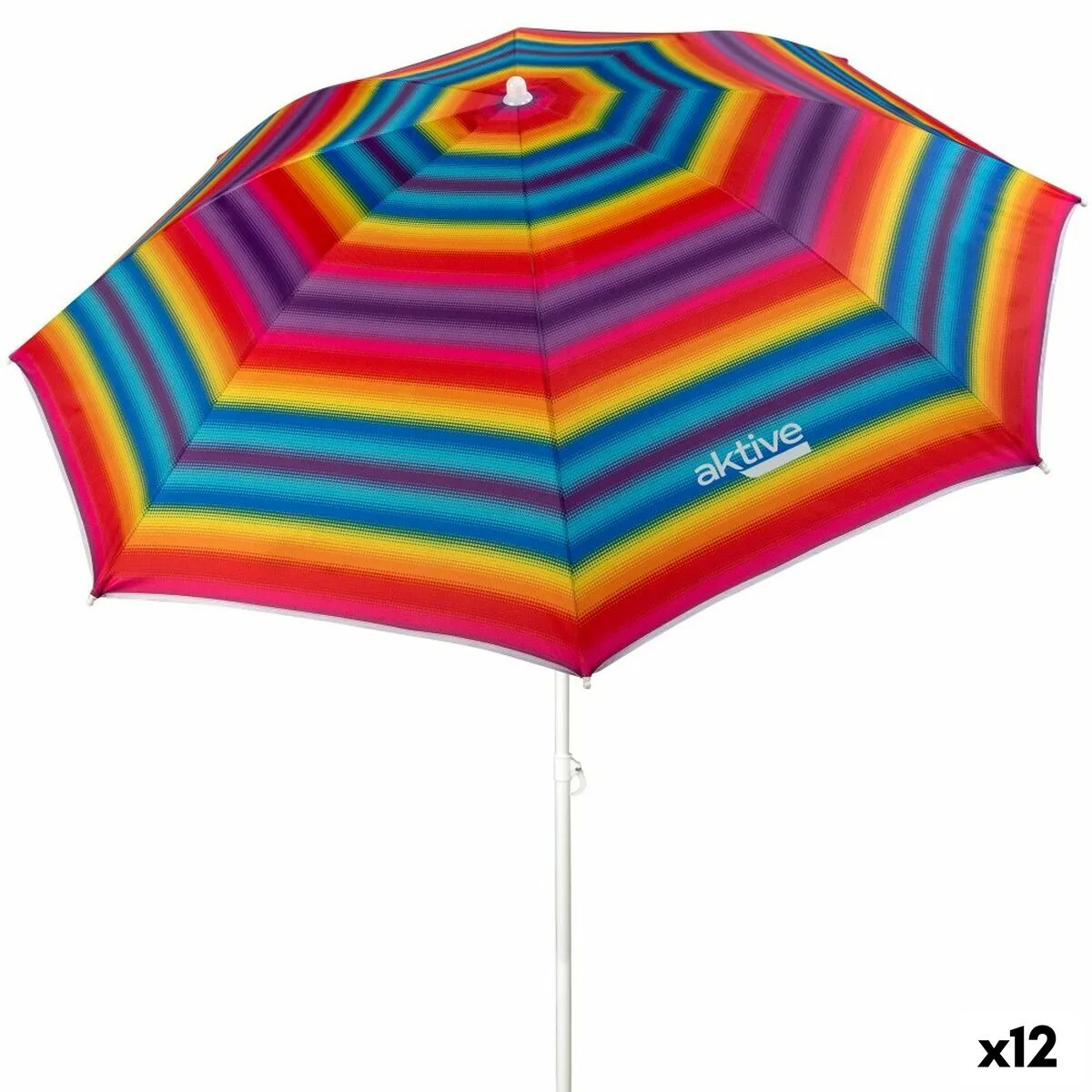 Parapluie aktive multicouleur 180 x 185 x 180 cm 12 unites s890107317. Votre vie, simplifiée et stylisée par Diaytar et sa collection de produits essentiels et innovants