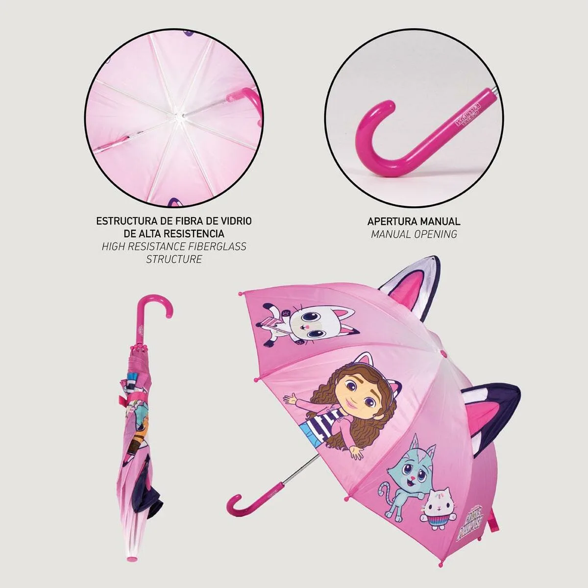 Parapluie gabby s dollhouse fuchsia s074319253 Parapluie gabby s dollhouse fuchsia s074319253. Diaytar, c'est la rencontre parfaite entre modernité et authenticité.