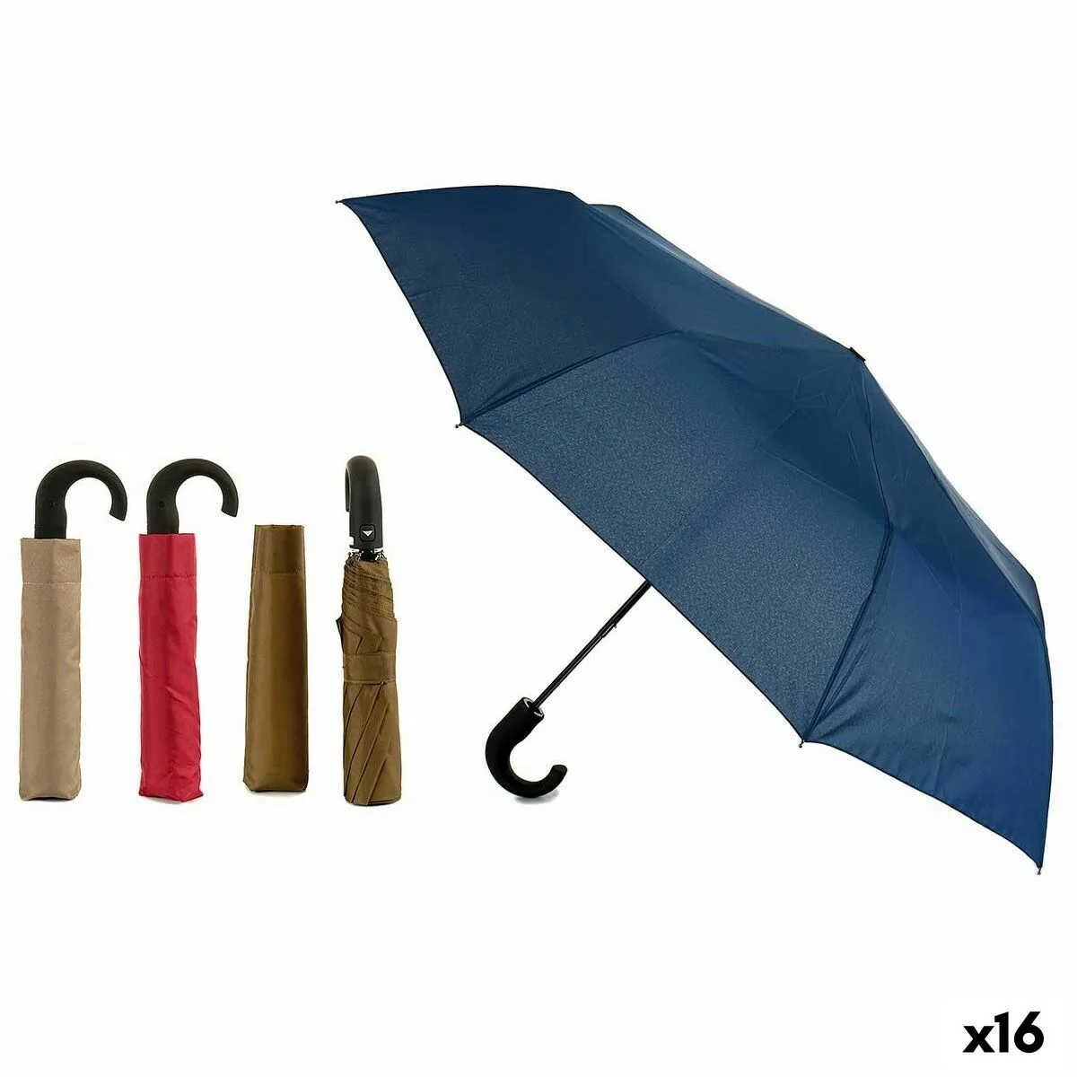 Parapluie polyester 100 x 100 x 62 cm 16 unites s362398530. Pour un quotidien optimisé et stylisé, faites confiance à Diaytar et son expertise en produits généraux et innovants
