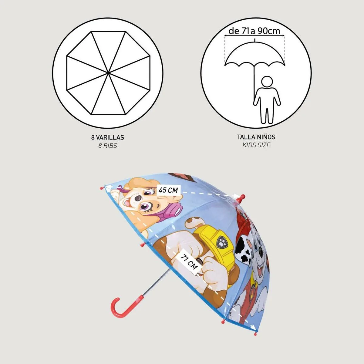 Parapluie the paw patrol multicouleur poe o 71 cm 45 cm s073398775 Parapluie the paw patrol multicouleur poe o 71 cm 45 cm s073398775. Les dernières tendances mode vous attendent chez Diaytar !