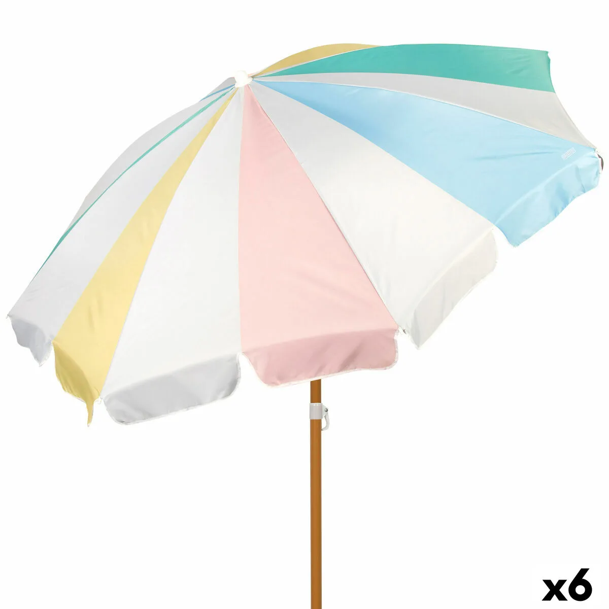 Parasol de plage aktive o 200 cm 20 x 185 x 20 cm 6 unites s890634781. La mode selon Diaytar : audacieuse, accessible et toujours dans l'air du temps.
