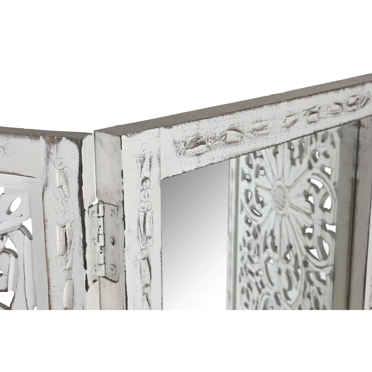 Paravent home esprit blanc bois de manguier miroir 152 x 2 x 182 cm s305869836. Soyez à la pointe de la tendance et de la technologie avec Diaytar, votre partenaire pour un shopping généraliste avisé