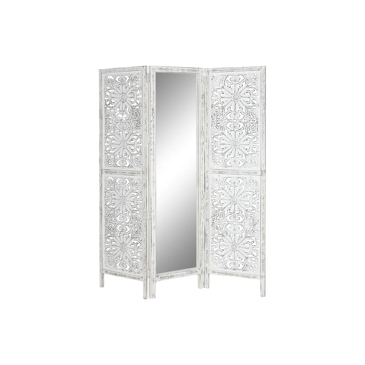 Paravent home esprit blanc bois de manguier miroir 152 x 2 x 182 cm s305869888. L'ADN de Diaytar : un mélange éclectique et raffiné de produits qui parle aussi bien aux geeks qu'aux esthètes