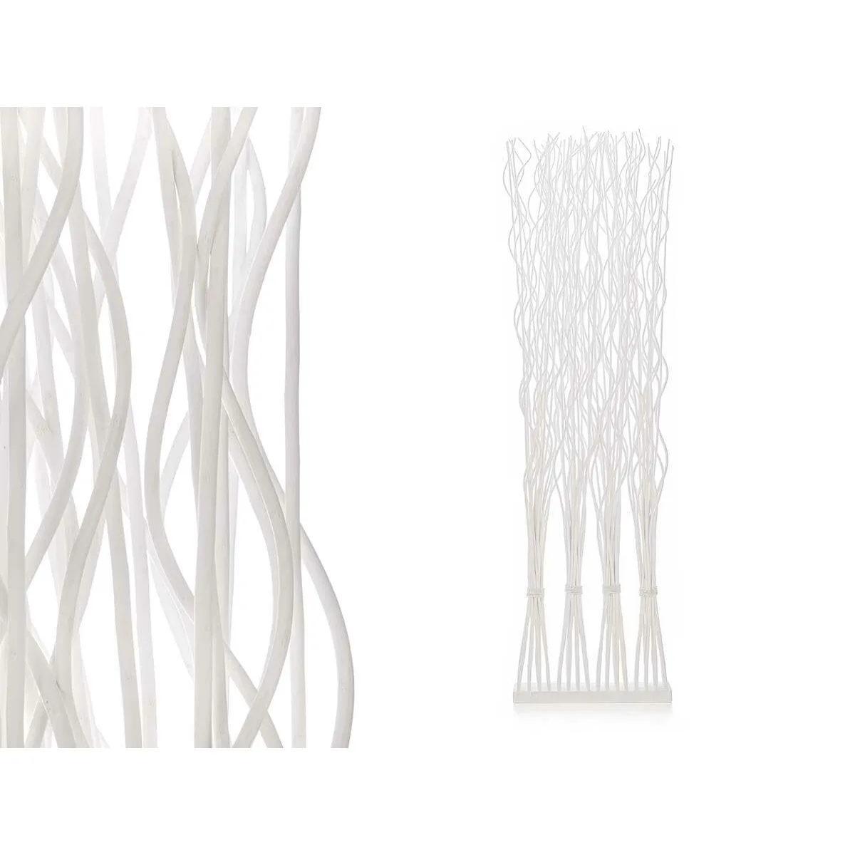 Paravent mj84091 b blanc bois de saule 50 x 182 x 13 cm 4 bouquets s363300930. Re-découvrez le plaisir de shopper en ligne avec Diaytar et sa multitude de produits triés sur le volet pour vous