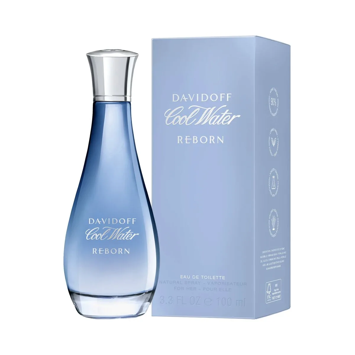 Parfum femme davidoff cool water woman reborn edt 100 ml s059743954. Diaytar cultive l'art du bien-être à travers ses produits soigneusement choisis.