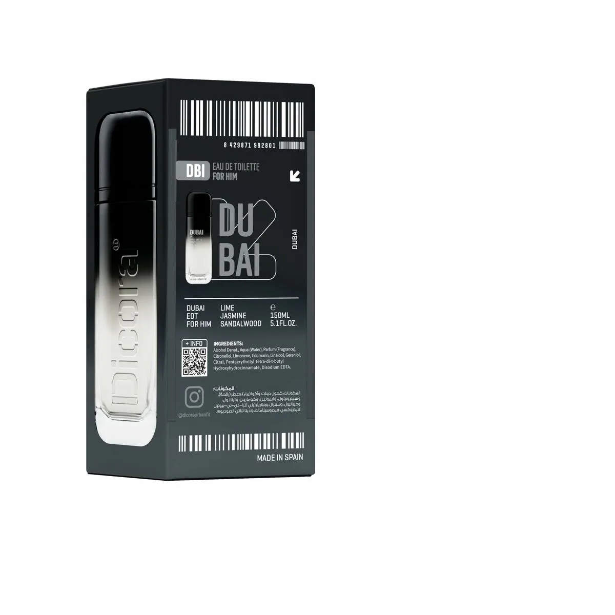 Parfum homme dicora urban fit dubai edt 150 ml s452109399. Diaytar incarne le renouveau du commerce en ligne : authentique, engagé et résolument tourné vers l'avenir.