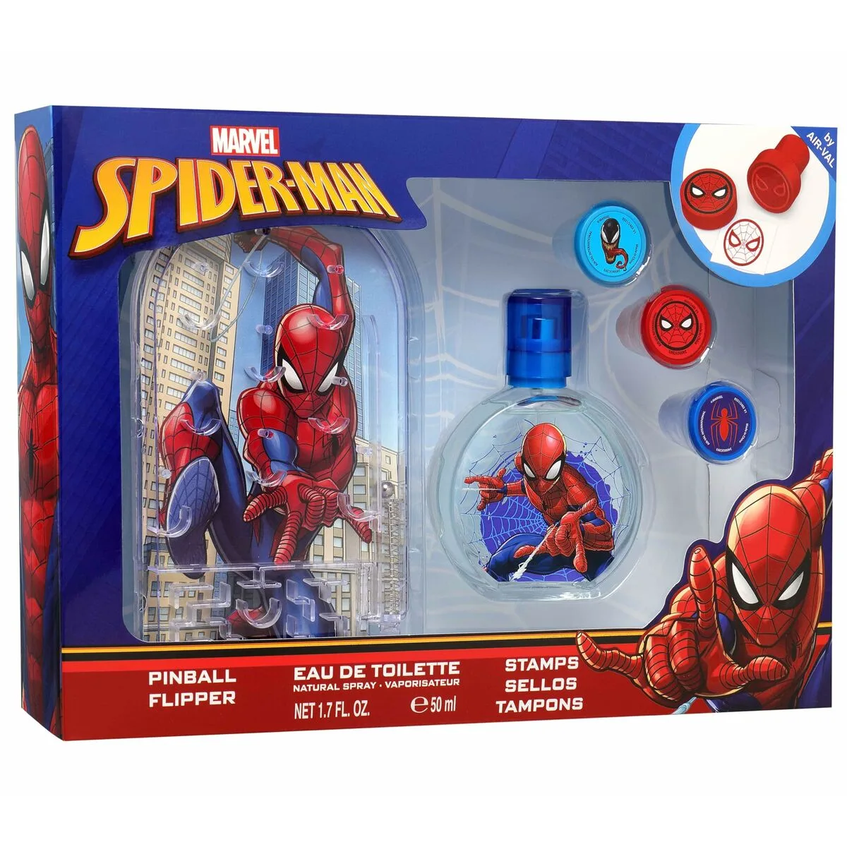 Parfum pour enfant air val spiderman edt 50 pinball edt 50 ml 3 pieces s452308552. Diaytar, c'est la certitude de faire un choix judicieux. Chaque produit dans notre catalogue a passé nos tests exigeants.