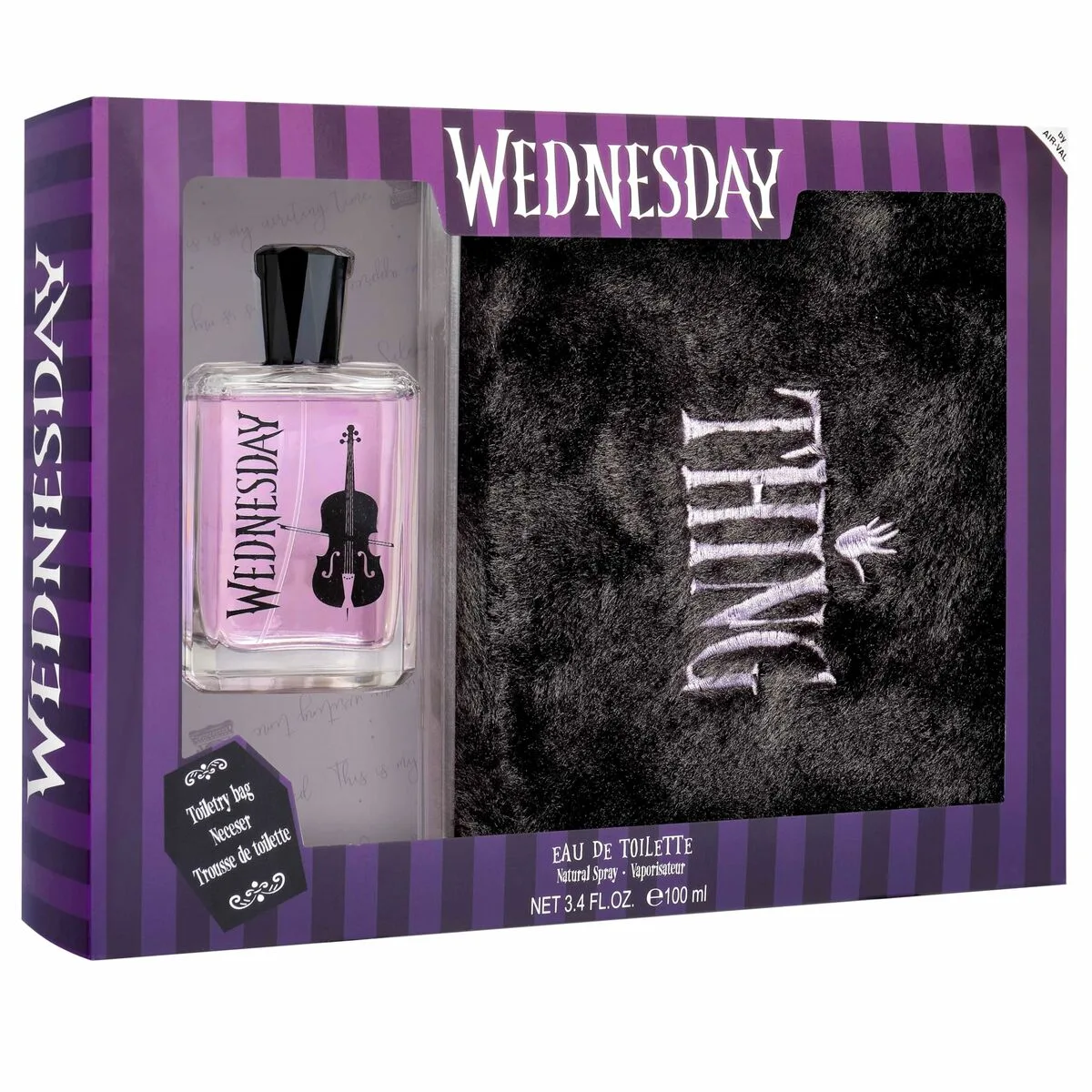 Parfum pour enfant air val wednesday edt 100 ml 2 pieces s452307040. Diaytar cultive l'art du bien-être à travers ses produits soigneusement choisis.