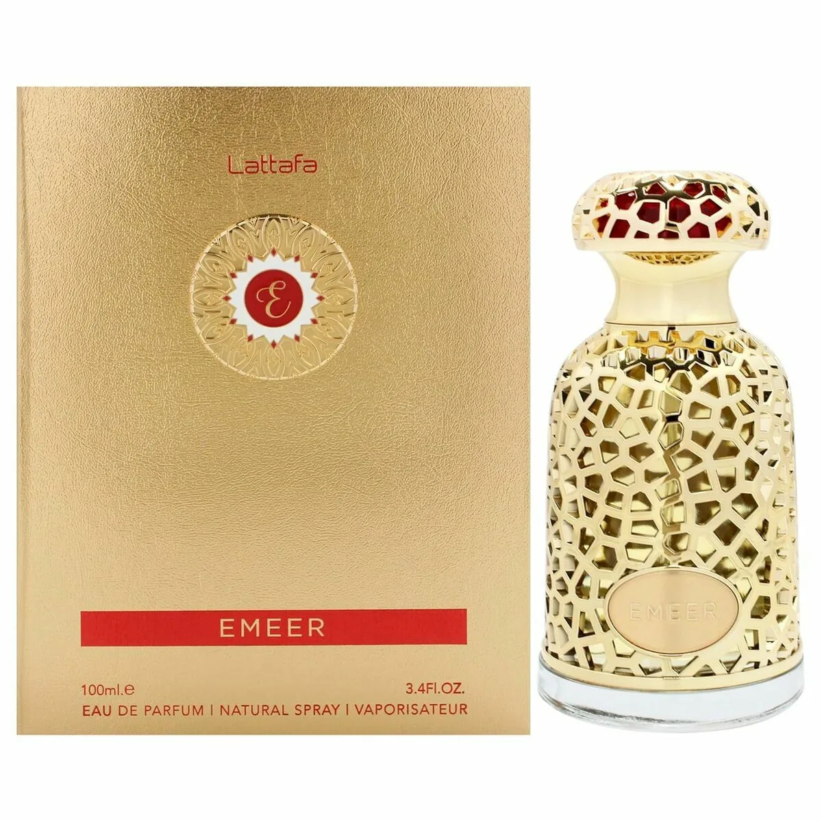 Parfum unisexe lattafa emeer s0513059826. Style et élégance se conjuguent parfaitement dans notre rayon mode Diaytar.