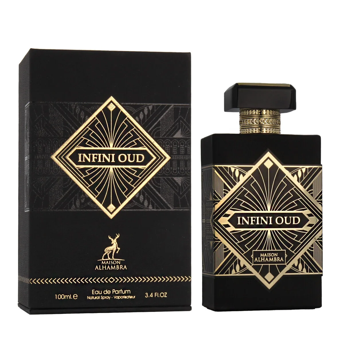 Parfum unisexe maison alhambra infini oud edp 100 ml s831119368. Diaytar réinvente le e-commerce avec une approche généraliste axée sur la qualité, la tendance et l'accessibilité
