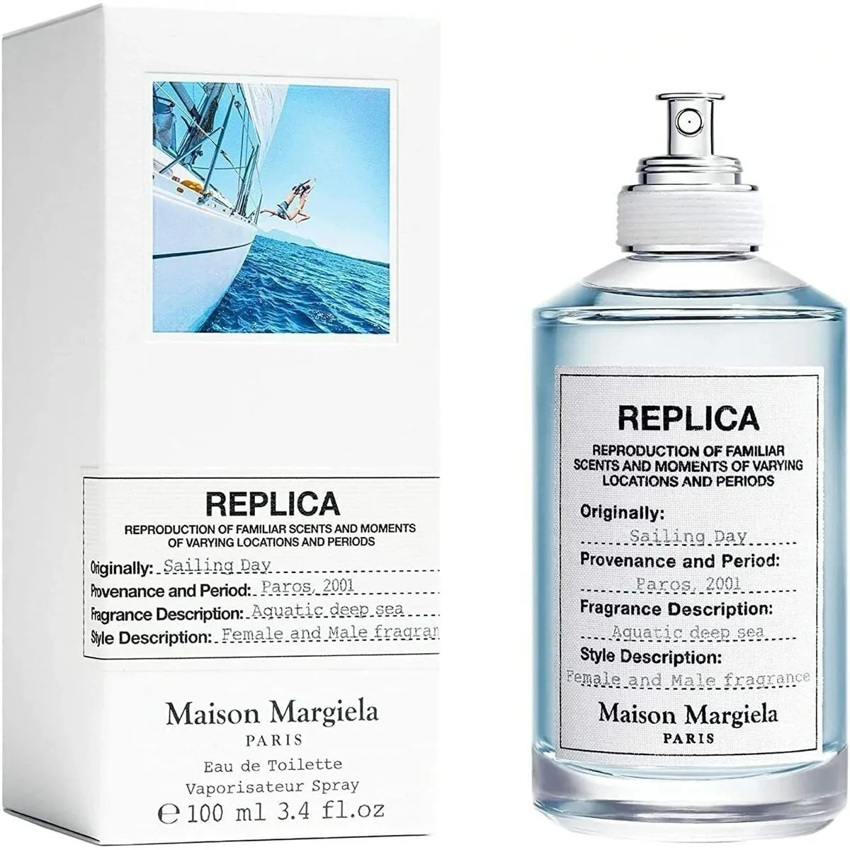 Parfum unisexe maison margiela replica sailing day edt 100 ml m010737599. La recette Diaytar : un tiers de design, un tiers d'innovation, un tiers de fonctionnalité. Le tout saupoudré de tendance.