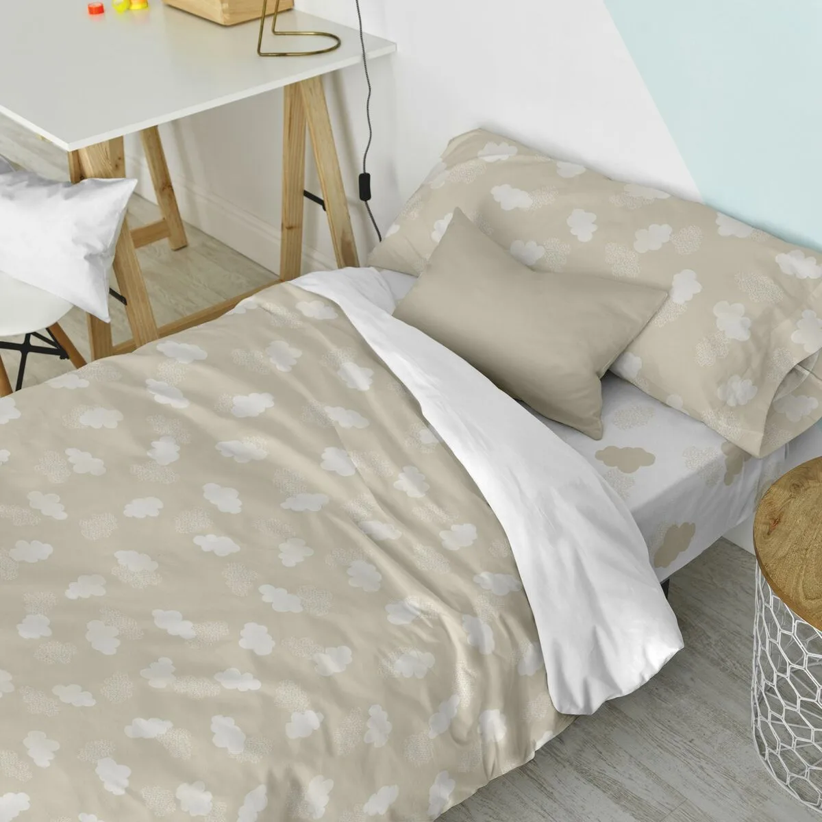 Parure de couette happyfriday basic kids beige lit 1 persone 2 pieces d161178487. Nous avons conçu Diaytar pour être intuitif, comme vos produits préférés. Simple, efficace, et terriblement séduisant.