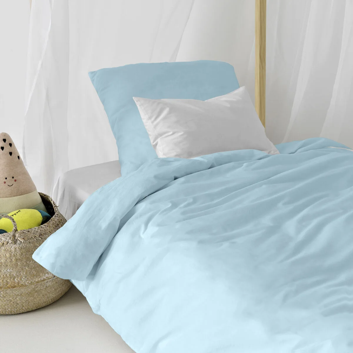 Parure de couette happyfriday basic kids bleu lit 1 persone 2 pieces d161058545. Votre vie, simplifiée et stylisée par Diaytar et sa collection de produits essentiels et innovants